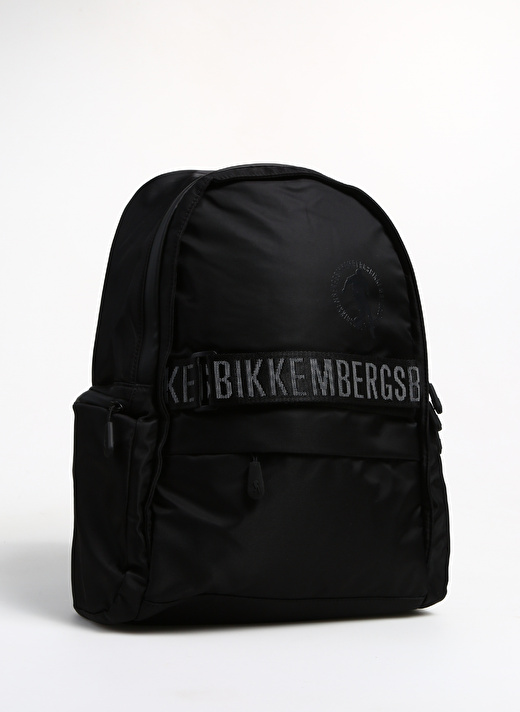 Dirk Bikkembergs Siyah Erkek 30x40x12 cm Sırt Çantası BKZA00002T  2