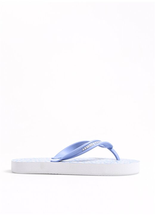 Armani Exchange Kauçuk Beyaz Kadın Sandalet XDQ010XV700S614 1