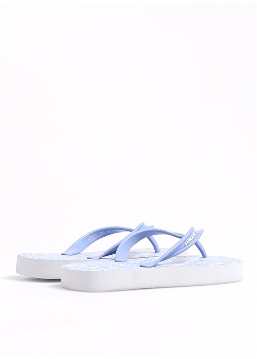 Armani Exchange Kauçuk Beyaz Kadın Sandalet XDQ010XV700S614 3