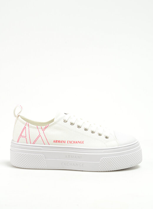Armani Exchange Beyaz Kadın Sneaker XDX115XV695S606   1