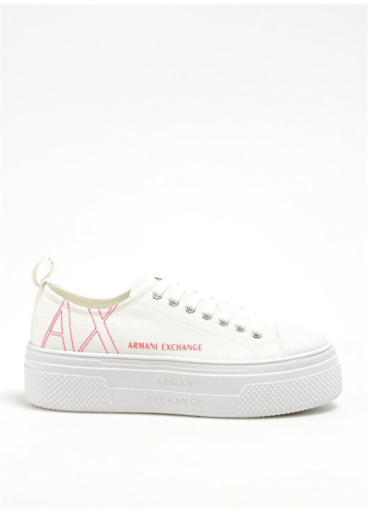 Armani Exchange Beyaz Kadın Sneaker XDX115XV695S606 1