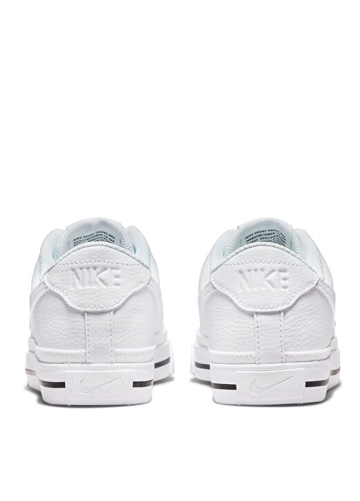 Nike Beyaz Kadın Lifestyle Ayakkabı DH3161-101 WMNS NIKE COURT LEGACY N 4