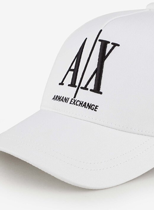 Armani Exchange Ekru Kadın Şapka 944170 2