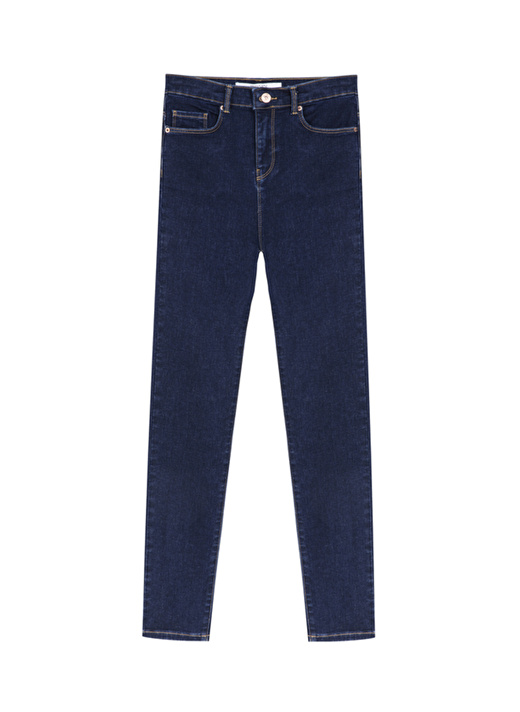 İpekyol Normal Bel Skinny Paça Skinny Fit Koyu İndigo Kadın Denim Pantolon I00000018002AC7 1