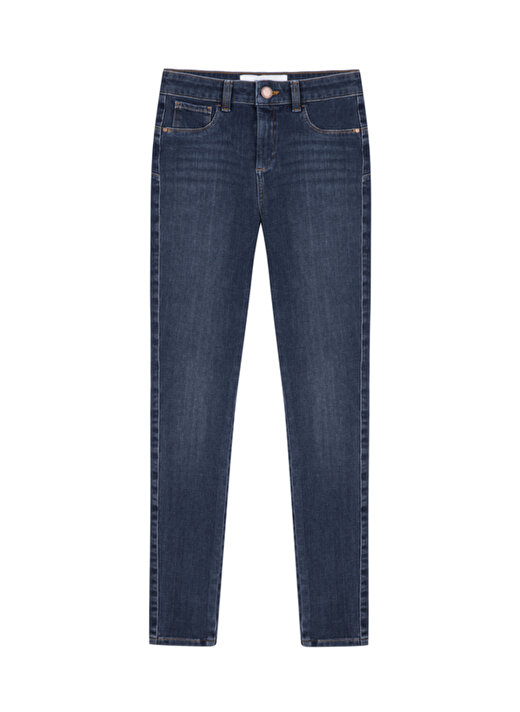 İpekyol Normal Bel Skinny Ankle Paça Skinny Fit Koyu İndigo Kadın Denim Pantolon I00000018023AC7 4