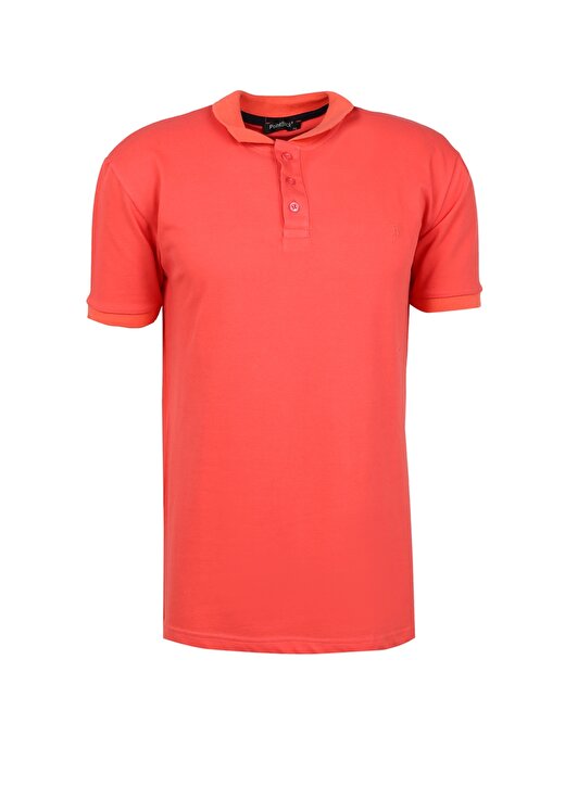 Pointback Düz Kırmızı Erkek Polo T-Shirt 23Y5320 1