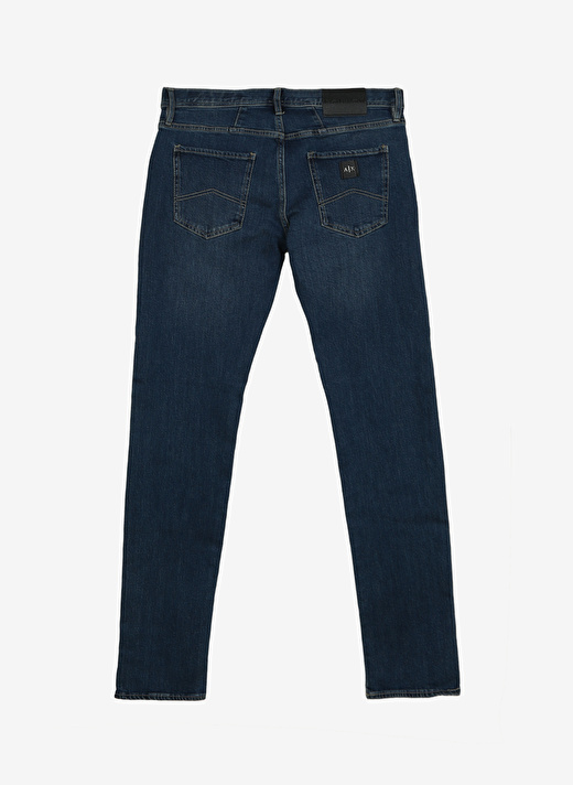 Armani Exchange Normal Bel Normal İndigo Erkek Denim Pantolon 8NZJ13 1500-INDIGO DENIM 2