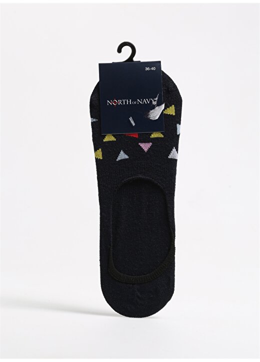 North Of Navy Lacivert Kadın Babet Çorabı NON-BBT-NS 1