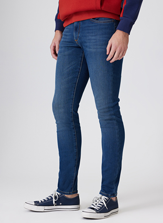 Lee Cooper Normal Bel Skinny Fit Erkek Denim Pantolon 231 LCM 121074 JEFF SPIDER MID 3