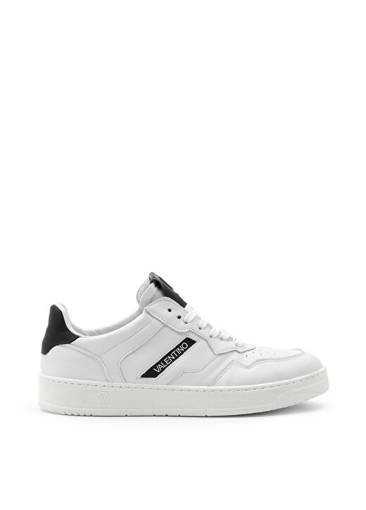 Valentino Beyaz - Siyah Erkek Deri Sneaker 95A2501VIT 1
