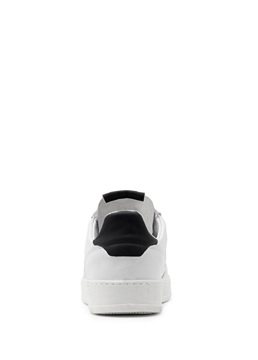 Valentino Beyaz - Siyah Erkek Deri Sneaker 95A2501VIT 4