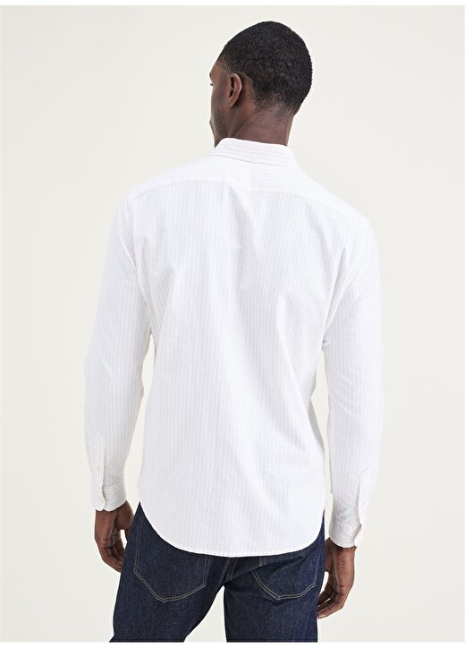 Dockers Standart Gömlek Yaka Beyaz Erkek Gömlek 29599-0034 2