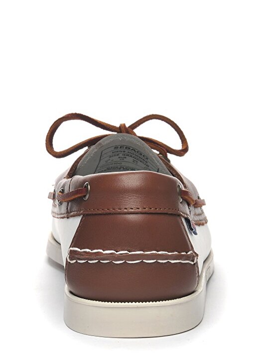 Sebago Deri Beyaz - Kahverengi Erkek Günlük Ayakkabı 7000H00 4
