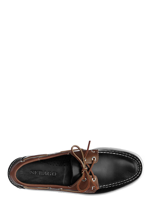 Sebago Deri Siyah - Kahve Erkek Günlük Ayakkabı 7111M7W 3