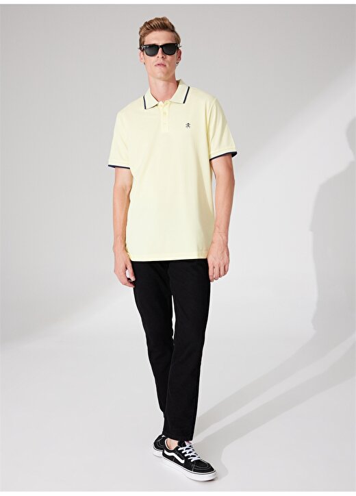 Brooks Brothers Açık Sarı Erkek Polo T-Shirt BBSP23MTS013 2
