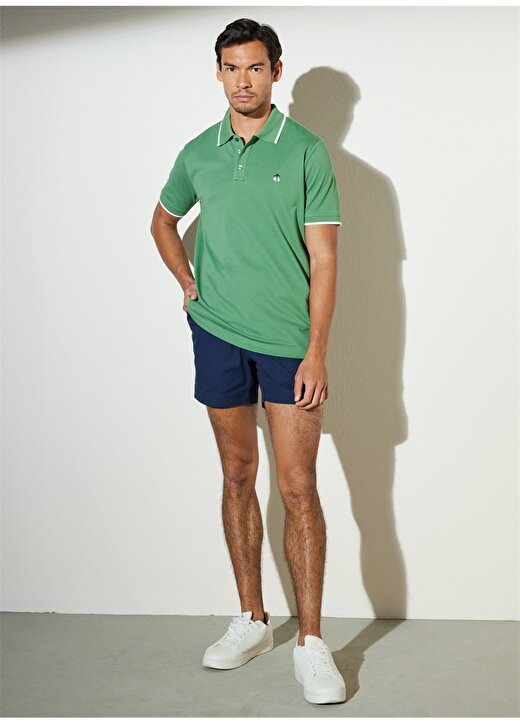 Brooks Brothers Koyu Yeşil Erkek Polo T-Shirt BBSP23MTS013 3