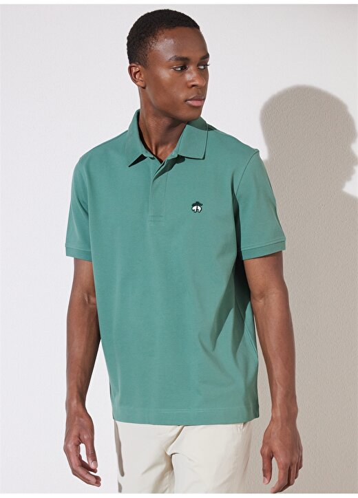 Brooks Brothers Polo Yaka Yeşil Erkek T-Shirt BBSP23MTS019 2