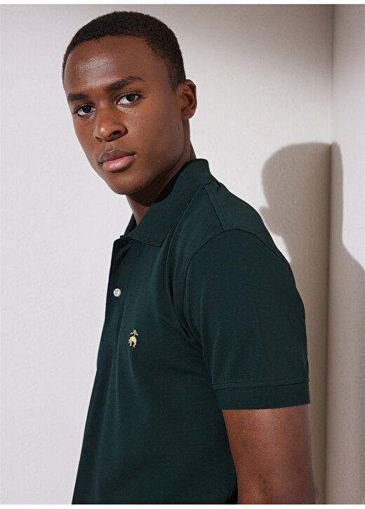 Brooks Brothers Koyu Yeşil Erkek Polo T-Shirt BBSP23MTS039 3