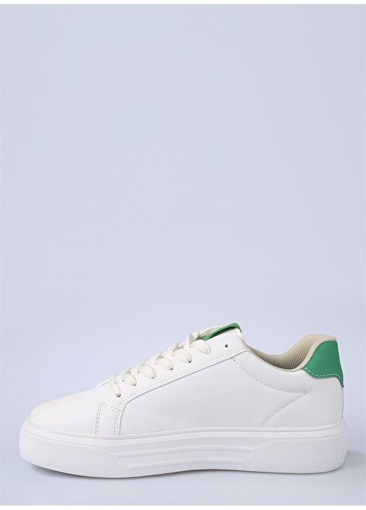 Dunlop Beyaz - Yeşil Kadın Lifestyle Ayakkabı DNP-2260 1