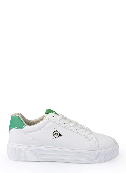 Dunlop Beyaz - Yeşil Kadın Lifestyle Ayakkabı DNP-2260   2