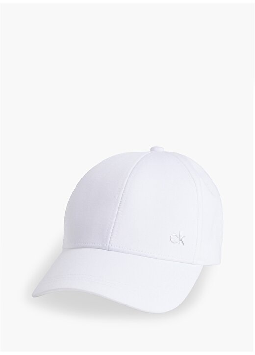 Calvin Klein Beyaz Erkek Şapka K50K507602YAF 1