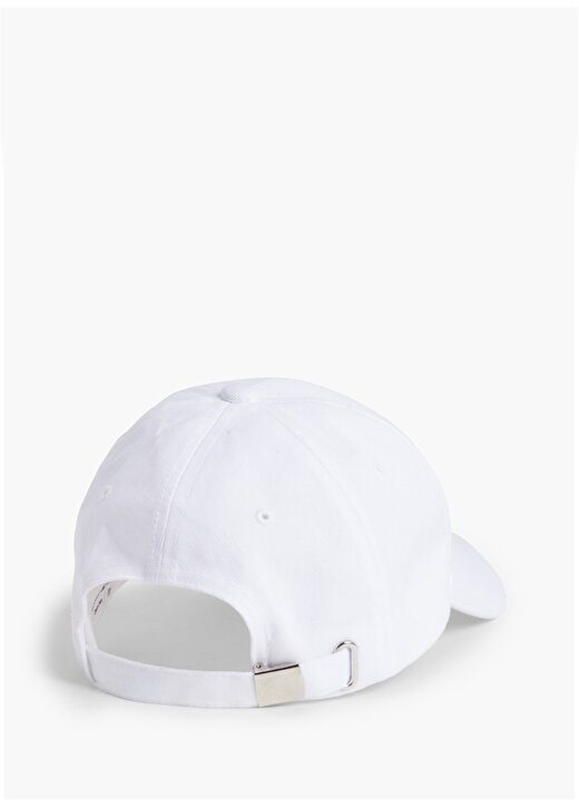 Calvin Klein Beyaz Erkek Şapka K50K507602YAF 2