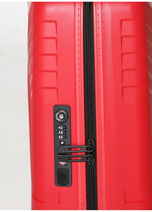 Roncato Kırmızı Çekçekli Sert Valiz YPSILON 4.0 Red KABİN 4