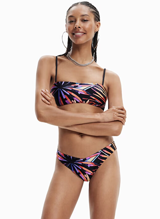 Desigual Beyaz Kadın Bikini Alt 23SWMK29 1