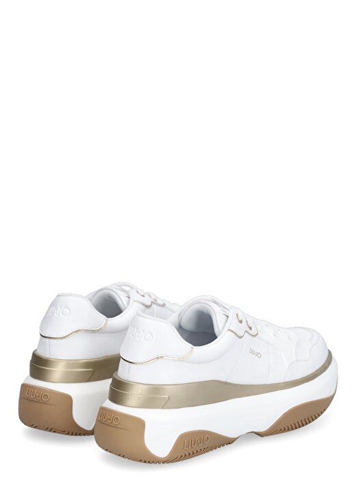 Lıu Jo Beyaz Kadın Deri Sneaker BA3053EX16801111 3
