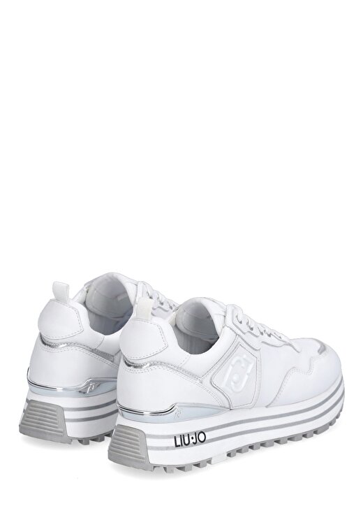 Lıu Jo Beyaz Kadın Deri Sneaker BA3013P010201111 3