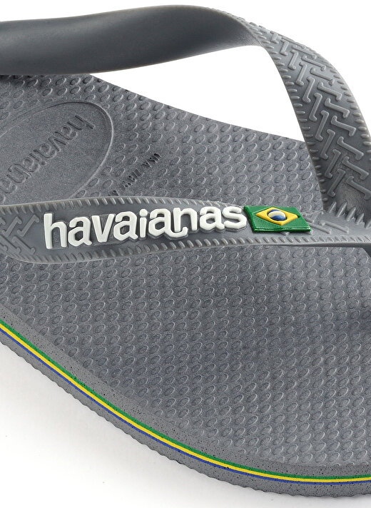 Havaianas Gri Erkek Terlik BRASIL STEEL GREY 39/40 4