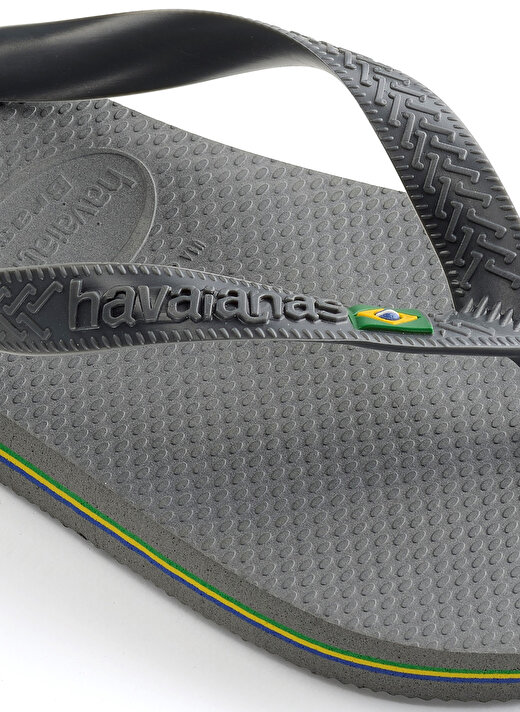 Havaianas Gri Erkek Terlik BRASIL STEEL GREY 45/46 3