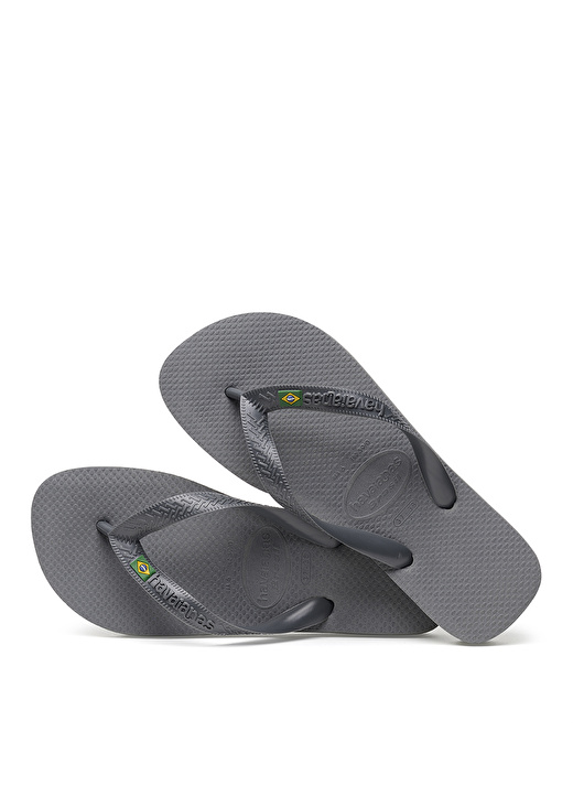 Havaianas Gri Erkek Terlik BRASIL STEEL GREY 41/42 4