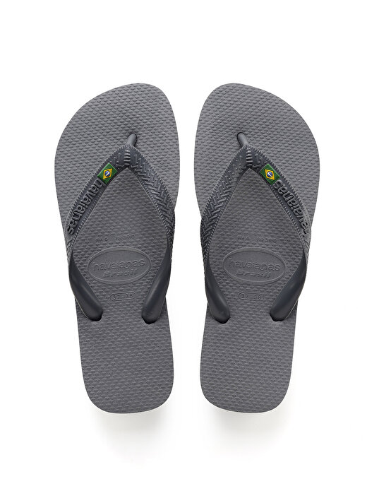 Havaianas Gri Erkek Terlik BRASIL STEEL GREY 43/44 1