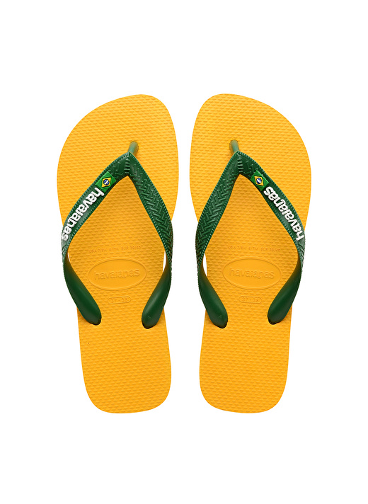 Havaianas Sarı Erkek Terlik BRASIL LOGO POP YELLOW 41/42 1