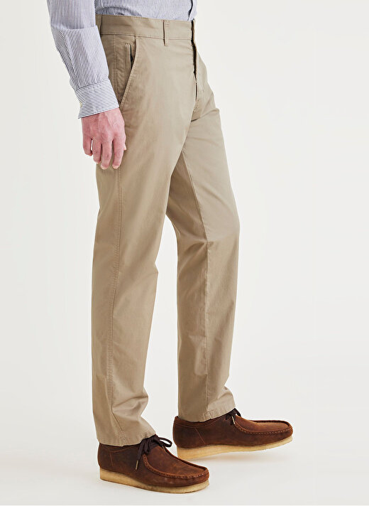 Dockers Normal Bel Slim Paça Slim Fit Bej Erkek Pantolon 79488-0172 2