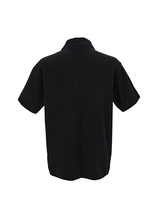 Versace Jeans Couture Polo Yaka Siyah Erkek T-Shirt 74GAHF06CJ04F899 2