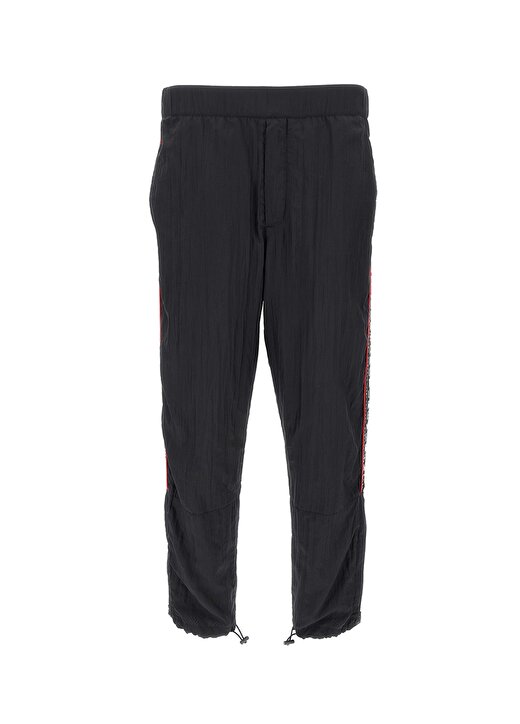 Versace Jeans Couture Lastikli Bel Lastikli Paça Slim Fit Siyah Erkek Pantolon 74GAAD01CQQ5D899 1