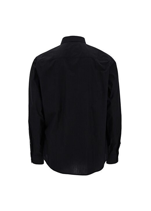 Versace Jeans Couture Slim Fit Gömlek Yaka Siyah Erkek Gömlek 74GALYR0CN002899 2