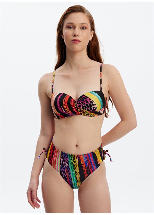 Louren Çok Renkli Kadın Bikini Alt LRN22YKMM8509 1