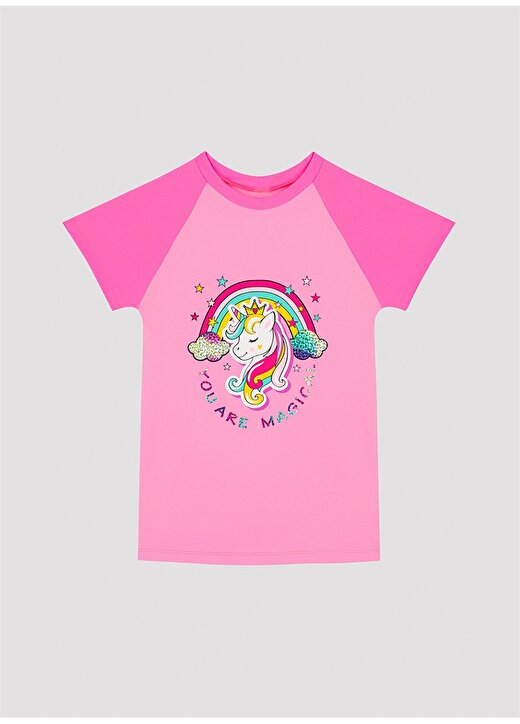 Penti Açık Pembe Kız Çocuk T-Shirt PLRL51X023IY 1
