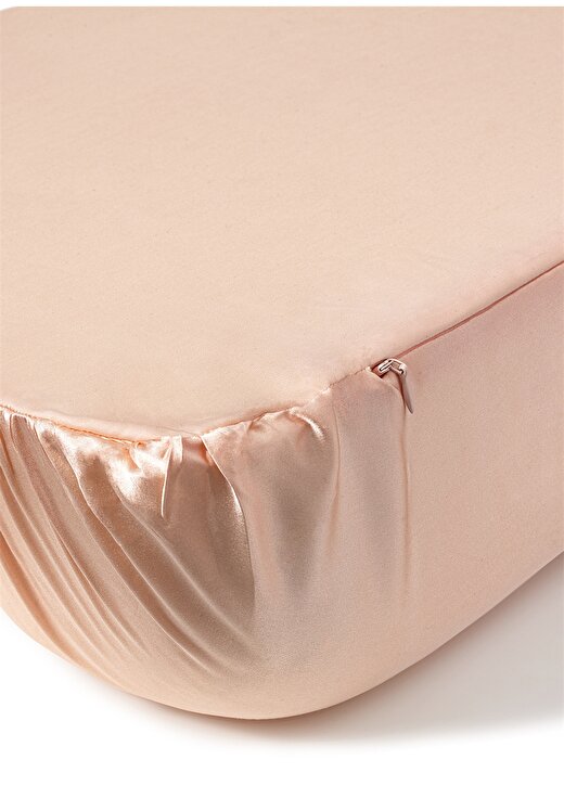 Beauty Pillow %100 İpek Yastık Kılıfı Blush Pembe Renk 3