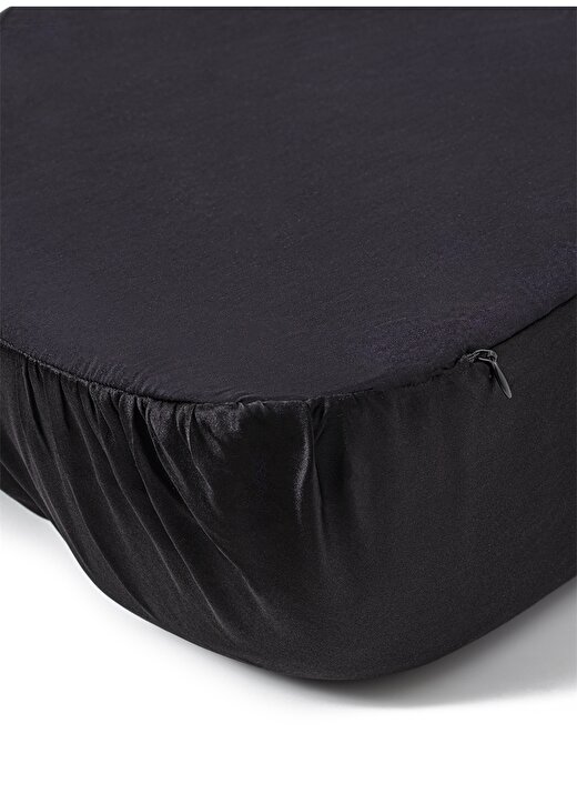 Beauty Pillow %100 İpek Yastık Kılıfı Siyah Renk 3