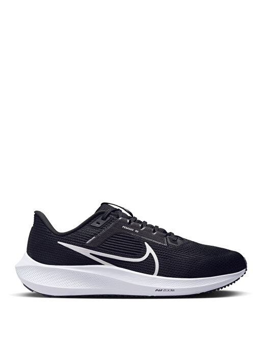 Nike Siyah - Gri - Gümüş Erkek Deri Koşu Ayakkabısı DV3853-001 AIR ZOOM PEGASUS 40  1