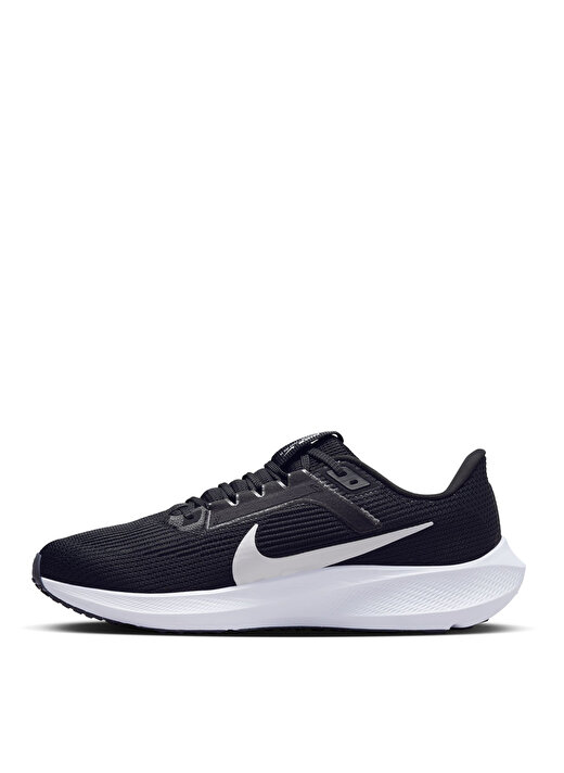 Nike Siyah - Gri - Gümüş Erkek Deri Koşu Ayakkabısı DV3853-001 AIR ZOOM PEGASUS 40  2
