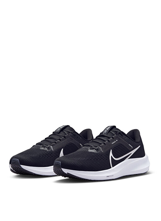 Nike Siyah - Gri - Gümüş Erkek Deri Koşu Ayakkabısı DV3853-001 AIR ZOOM PEGASUS 40  3