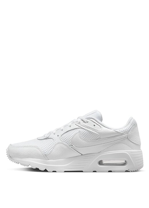 Nike Beyaz Kadın Deri Lifestyle Ayakkabı CW4554-101 WMNS AIR MAX SC 3
