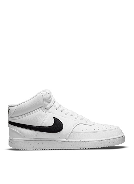 Nike Beyaz Erkek Deri Lifestyle Ayakkabı DN3577-101 COURT VISION MID NN  1