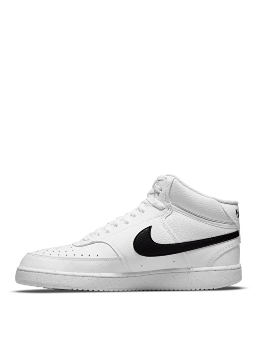 Nike Beyaz Erkek Deri Lifestyle Ayakkabı DN3577-101 COURT VISION MID NN  2