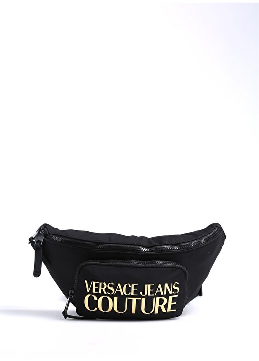 Versace Jeans Couture Siyah - Altın Erkek Bel Çantası 74YA4B93ZS394G89 1
